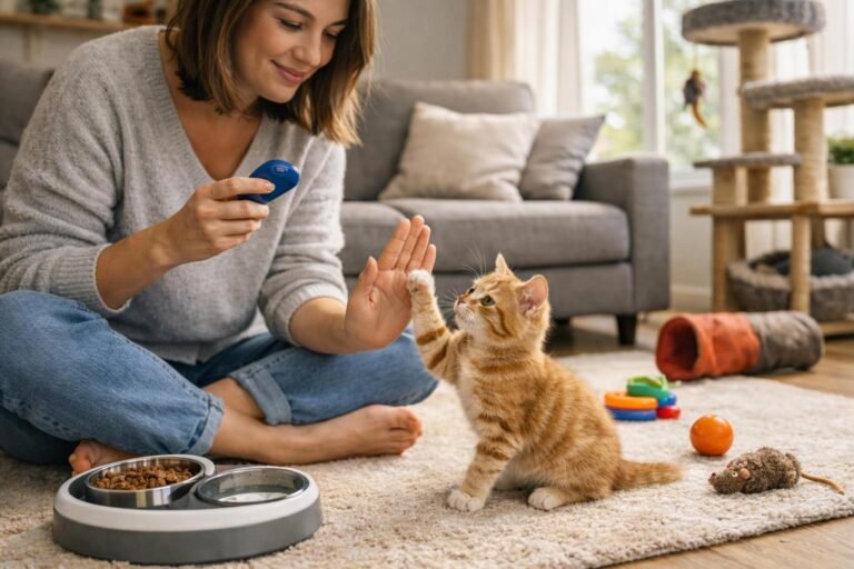 Cica otthoni nevelése